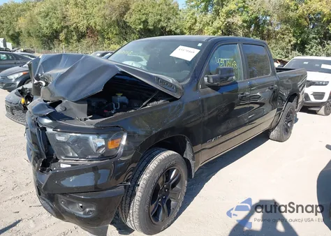 2023 Ram 1500 Big Horn 4X4 5'7 Box из США, поврежденный, VIN 1C6SRFFT0PN698178